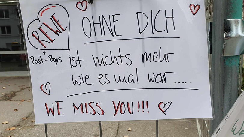 Die Sendlinger trauern ihrem geliebten Rewe hinterher.