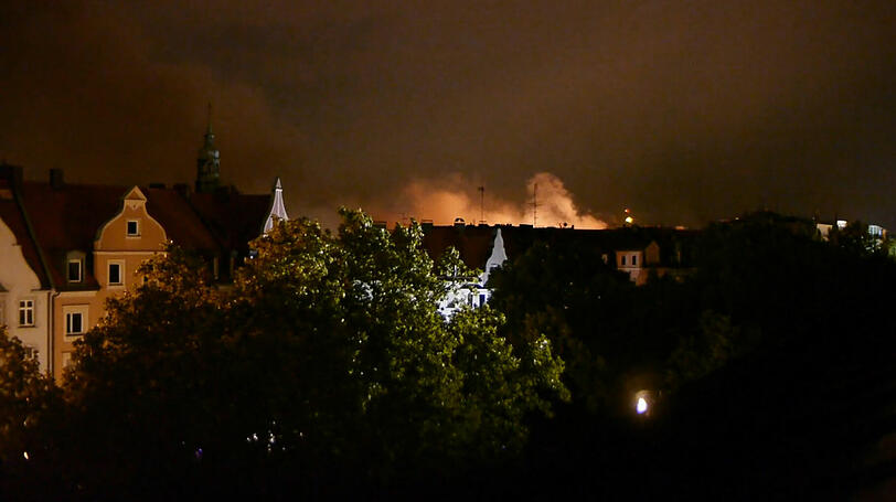 So ging die Bombe hoch - die Explosion in Bildern!