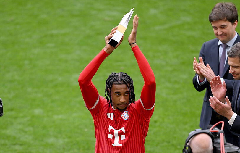 Michael Olise wurde von der DFL als Spieler der Saison ausgezeichnet.