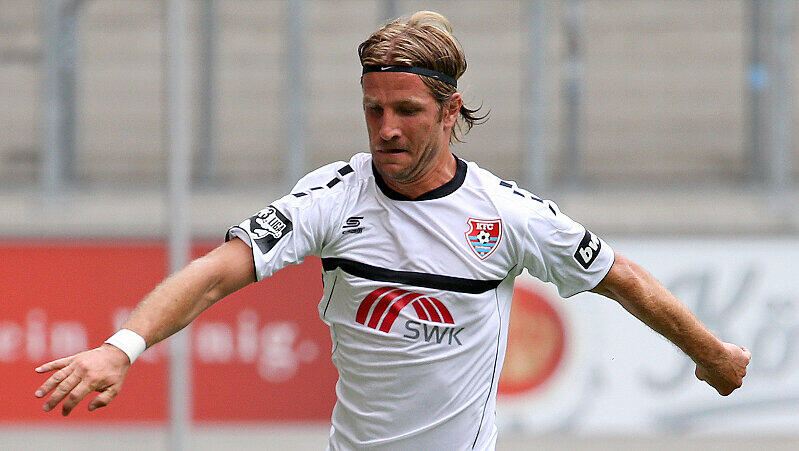 Bei der 1:3-Niederlage des KFC Uerdingen gegen die SpVgg Unterhaching erzielte Ex-Löwe Stefan Aigner den einzigen Treffer für den Aufsteiger.