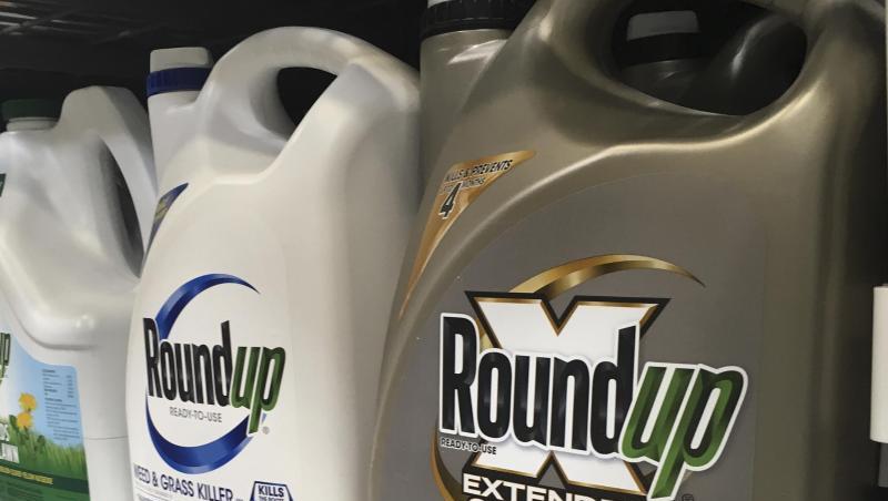 Das Unkrautvernichtungsmittel "Roundup" in einem Ladenregal in San Francisco.