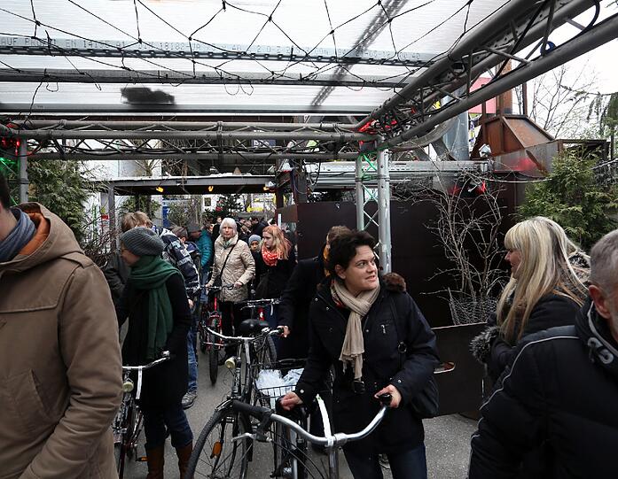 Der Radlflohmarkt im Backstage an der Friedensheimer Brücke läutete am Wochenende den Frühling ein. Die Bilder.