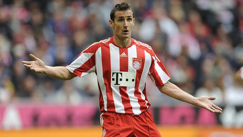 Miroslav Klose (42) ist aktuell Co-Trainer beim FC Bayern: Er kam 2007 für 15 Millionen Mark von Werder Bremen und wechselte 2011 ablösefrei zu Lazio Rom.