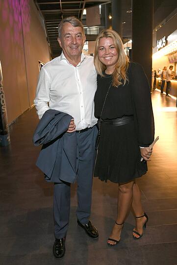 Wolfgang Niersbach mit Freundin Marion Popp