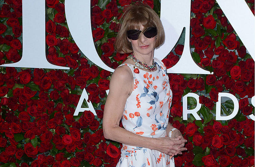 Anna Wintour Chefredakteurin der Vogue.