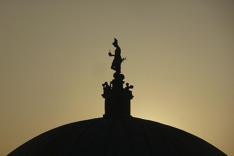In hübschem Licht: Der Hofgartentempel.