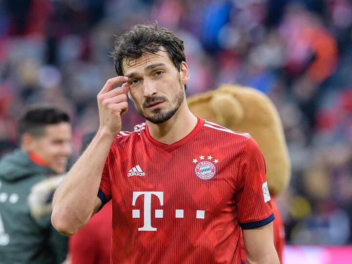 Mats Hummels vom FC Bayern München im Stadion. Foto: Matthias Balk/Archivbild