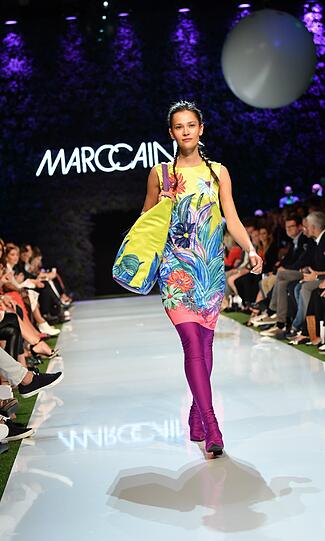 Modepräsentation des Labels «Marc Cain» während der Mercedes-Benz Fashion Week