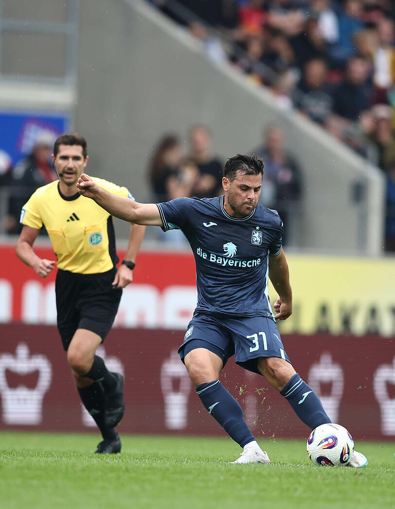 Kevin Volland traf für den TSV 1860 mit einem Traumtor von der Mittellinie. Kevin Volland traf für den TSV 1860 mit einem Traumtor von der Mittellinie.
