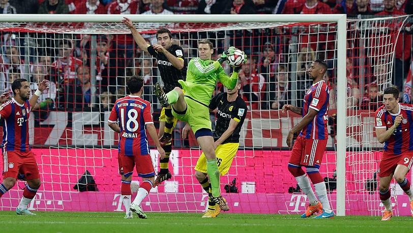 Manuel Neuer - NOTE 3 - Musste nach 689 Minuten wieder ein Gegentreffer hinnehmen. Ansonsten wie in anderen Spielen nicht groß beschäftigt.