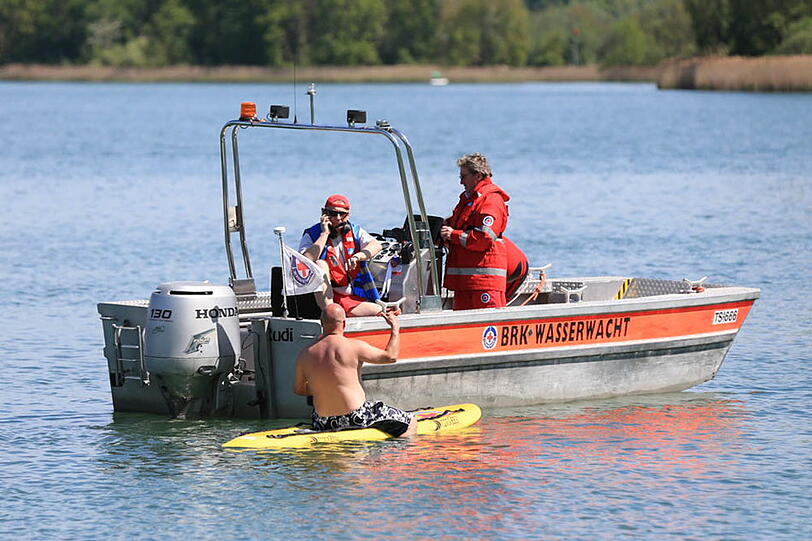 Am Samstag ertrank ein junger Migrant am Tachinger See