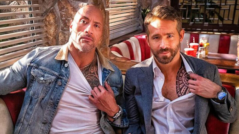 Sind gemeinsam im Kino zu sehen: Dwayne Johnson und Ryan Reynolds