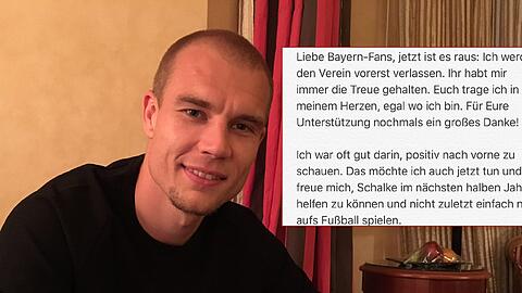 Sagt vorerst Servus: Holger Badstuber verabschiedet sich von den Bayern-Fans