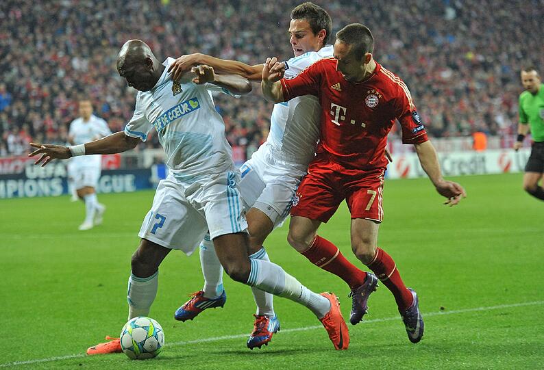 Bayern gegen Marseille - die Bilder des Spiels.