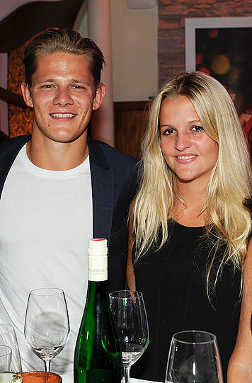 Was läuft da? Max von der Groeben und Alexandra Ortmair.