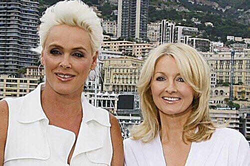 Brigitte Nielsen und Frauke Ludowig