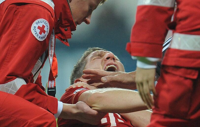 Verletzte sich beim Champions-League-Spiel gegen Napoli: Bastian Schweinsteiger