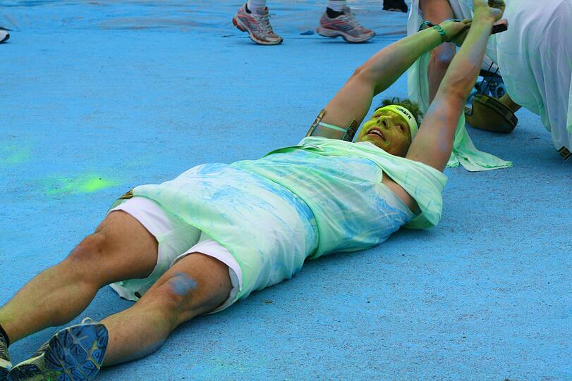 Bunter geht's nicht: Der Color Run in Riem. Die Bilder.