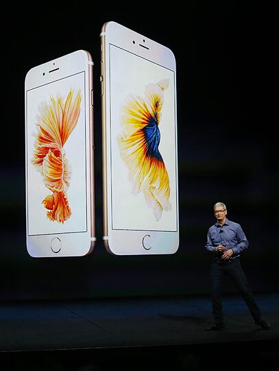 Apple präsentierte am Mittwoch die Neuigkeiten des Unternehmens in San Francisco.