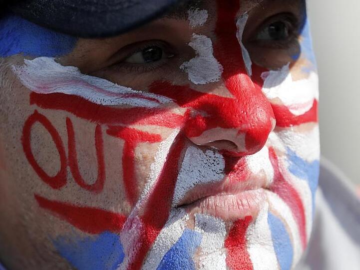 Der Wunsch dieses Brexit-Befürworters könnte am 12. April Wirklichkeit werden. Vielleicht aber auch nicht.
