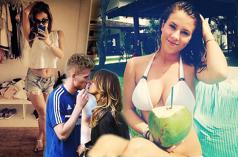 Sie ist die hübsche Freundin von André Schürrle: Montana Yorke. Sehen Sie mehr Schnappschüsse der sexy Kanadierin in der Bilderstrecke.