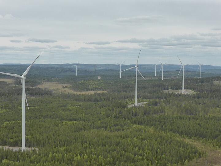 Schweden: Der Windpark Sidensjö gilt als Sorgenkind der SWM.