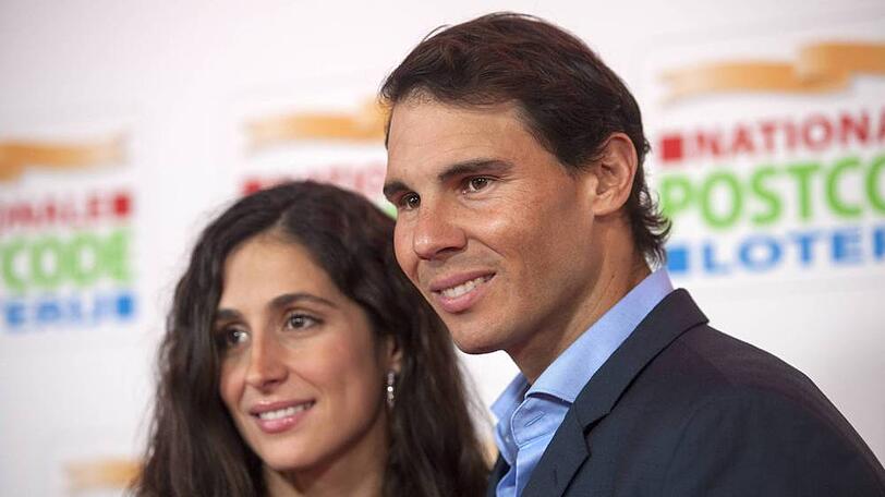 María Francisca Perelló und Rafael Nadal bei einer Veranstaltung im Jahr 2018