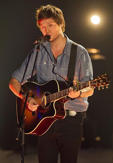 Im Finale gab Nick Howard alles - mit Erfolg: Er ist "The Voice of Germany".