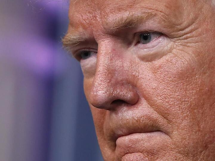US-Präsident Donald Trump ruft zum Zusammenhalt auf.