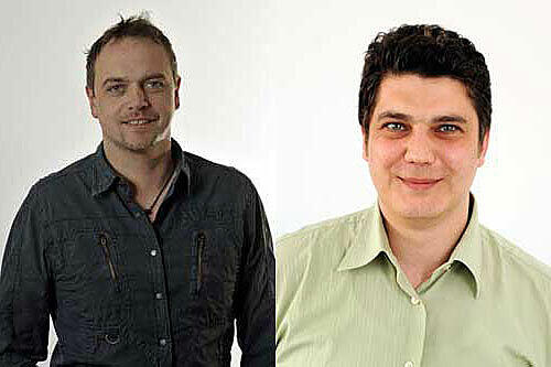 Michael Schilling (l.) und Jochen Schlosser