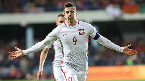 Trifft auch für Polen wie er will: Bayern-Star Robert Lewandowski.