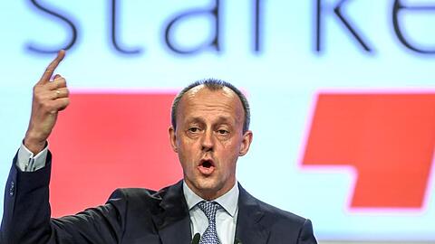 Friedrich Merz spricht beim CDU-Bundesparteitag. Foto: Hendrik Schmidt/dpa/Archivbild