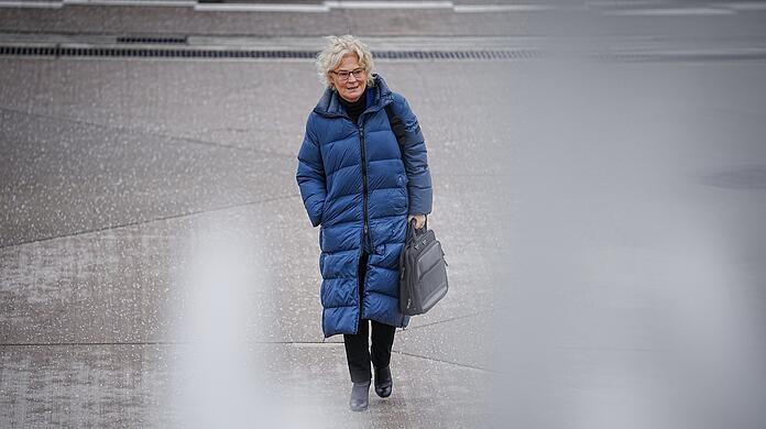 Christine Lambrecht (SPD) will am Montag ihren Rücktritt erklären.