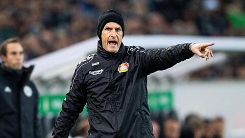 Bayer Leverkusens Trainer Heiko Herrlich will den Gruppensieg in der Europa-League erreichen.