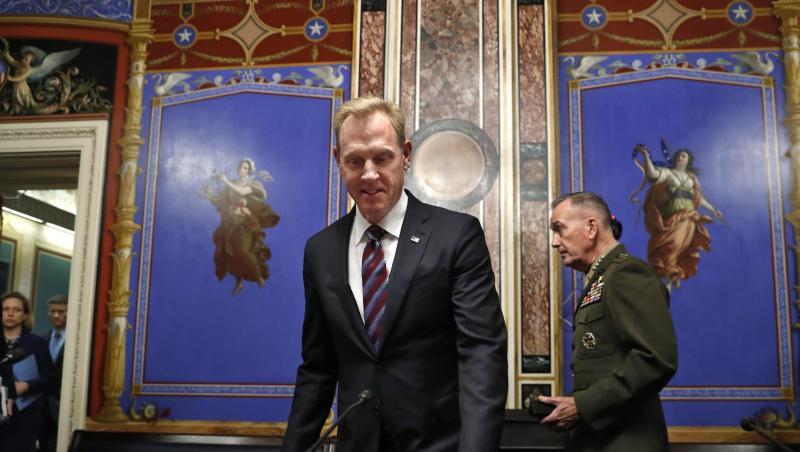 Patrick Shanahan war seit 2017 zunächst Vize-Verteidigungsminister und Anfang 2019 zum kommissarischen Pentagon-Chef aufgerückt. Patrick Shanahan war seit 2017 zunächst Vize-Verteidigungsminister und Anfang 2019 zum kommissarischen Pentagon-Chef aufgerückt.