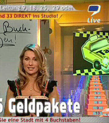... wie dieses Bild beweist, schaffte auch sie es zu 9Live.