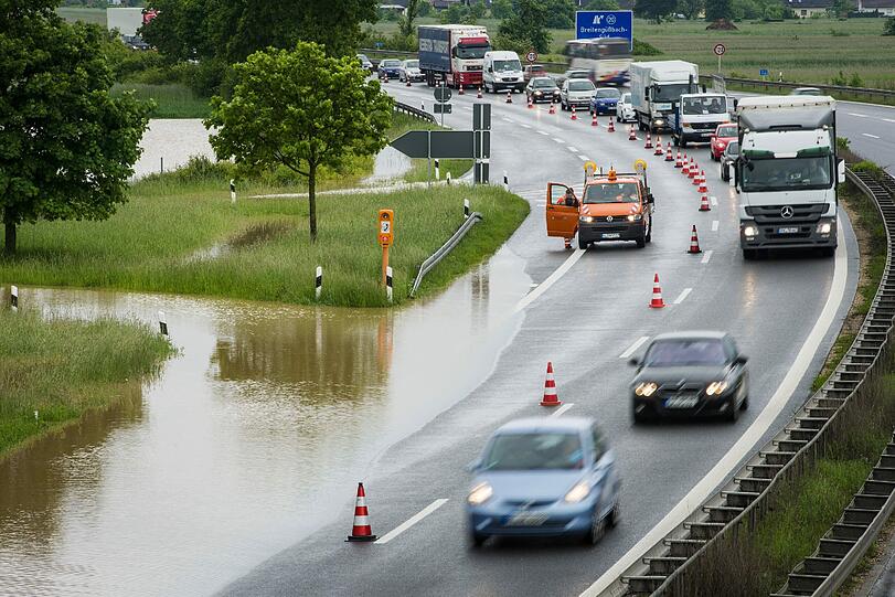 Die Hochwasserlage in Oberfranken ...