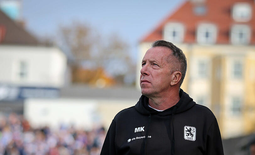 Trainer des TSV 1860: Markus Kauczinski. Trainer des TSV 1860: Markus Kauczinski.