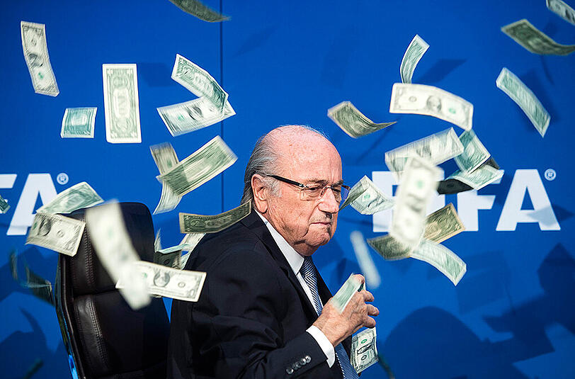 Der (Noch)-FIFA-Präsident Sepp Blatter. (Archivbild)