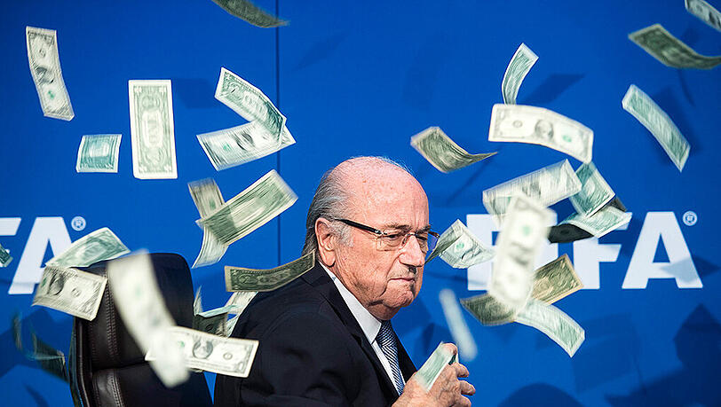 Der (Noch)-FIFA-Präsident Sepp Blatter. (Archivbild) Der (Noch)-FIFA-Präsident Sepp Blatter. (Archivbild)