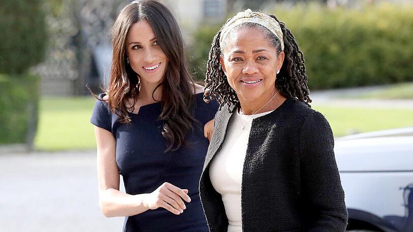 Neue Mitbewohnerin: Meghans Mutter Doria zieht bei den Sussexes mit ein.