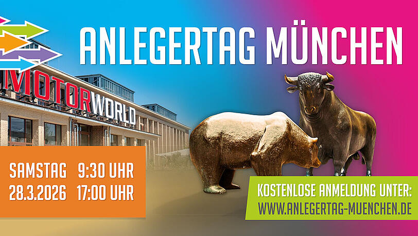 Am 28.03.2026 findet der Anlegertag in der Motorworld M&uuml;nchen statt.