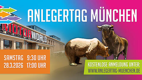 Am 28.03.2026 findet der Anlegertag in der Motorworld M&uuml;nchen statt.
