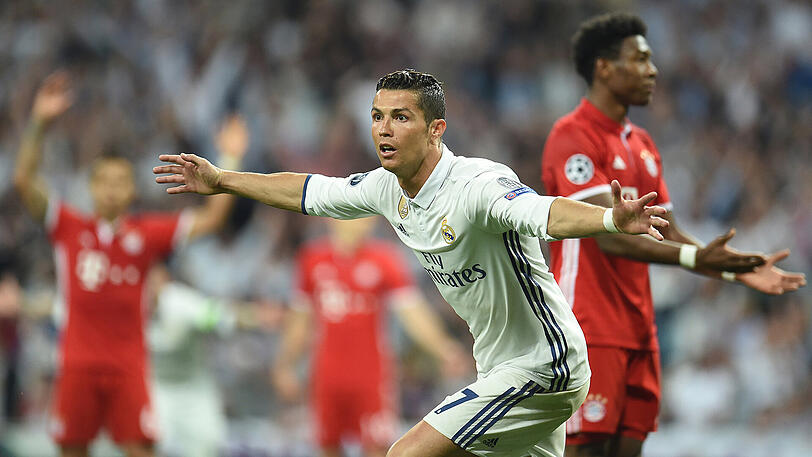 Fünf Tore in zwei Spielen gegen den FC Bayern: Real-Star Cristiano Ronaldo läuft zur Höchstform auf.