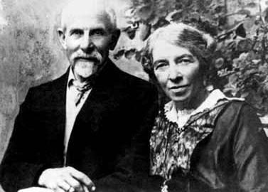 Anna Croissant-Rust (1860&ndash;1943) mit ihrem Ehemann Hermann Croissant.