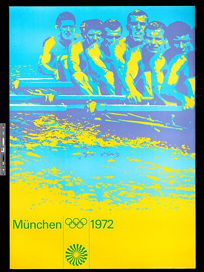 Diese Farben machen gute Laune – im Sport und in der Kultur: Quer durch ganz München, am Flughafen und entlang der Autobahnen waren die Olympischen Spiele angenehm präsent.