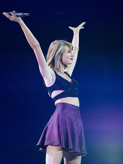 9. Sängerin Taylor Swift (80 Millionen)