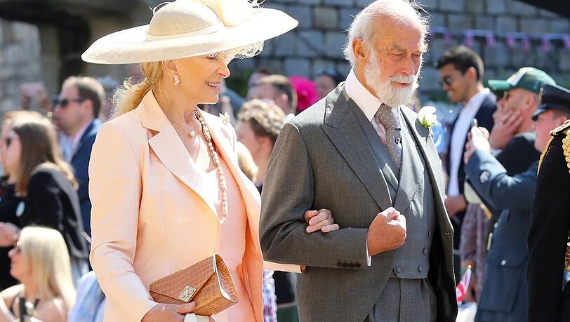 Prinz Michael von Kent und seine Frau bei einem Auftritt in Windsor.