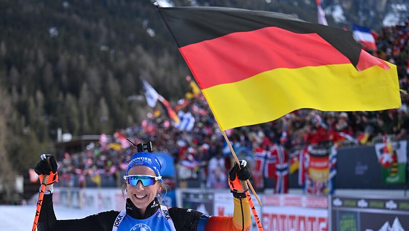 Franziska Preu&szlig; ist aktuelle Weltmeisterin in der Verfolgung. (Archivbild)