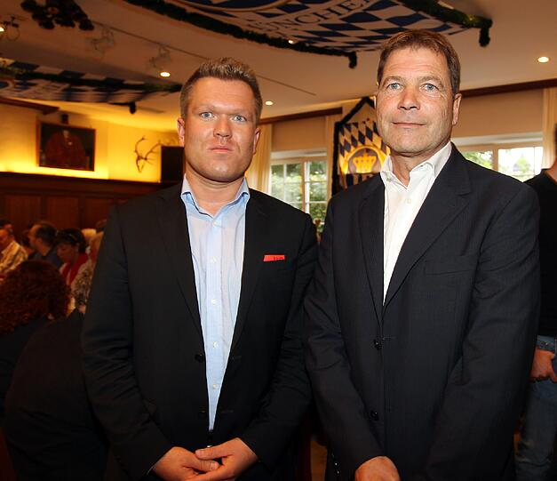 Florian Post (links) kandiert im Münchner Norden für die SPD zum Bundestag. Der frühere rote Stimmen-Baron Axel Berg (rechts) wurde von der SPD nicht mehr aufgestellt.
